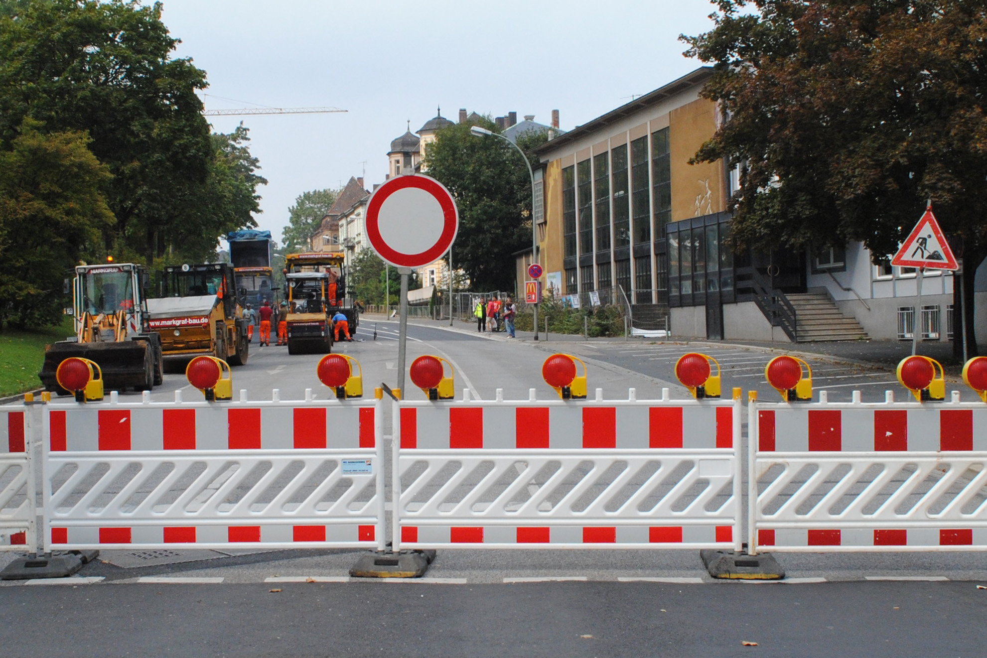 Mariahilfbergweg und Steingutstraße gesperrt