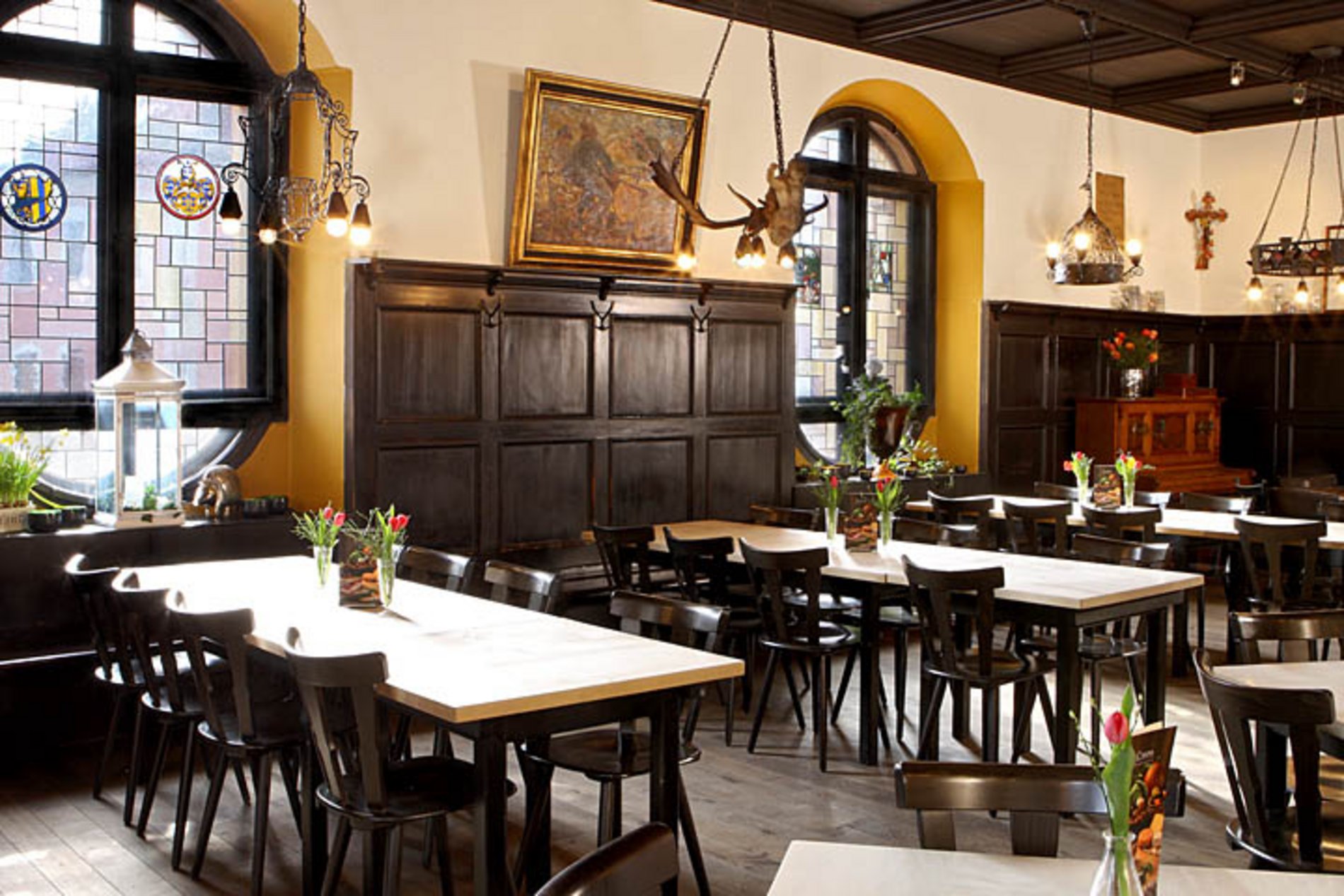 Gaststube des Casino-Wirthauses. Foto/Copyright: Petra Kellner.