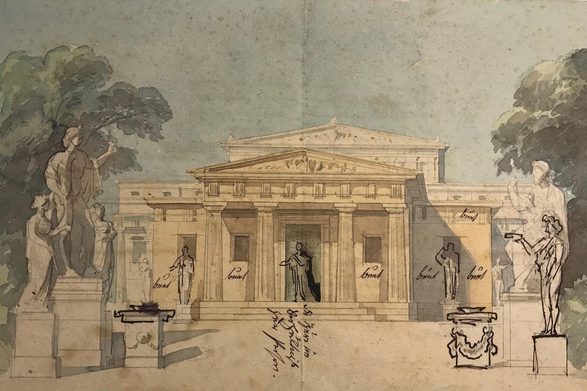 Bühnenbildentwurf von Max_Brückner. Foto/Copyright: Dr. Fabian Kern, Stadt Amberg