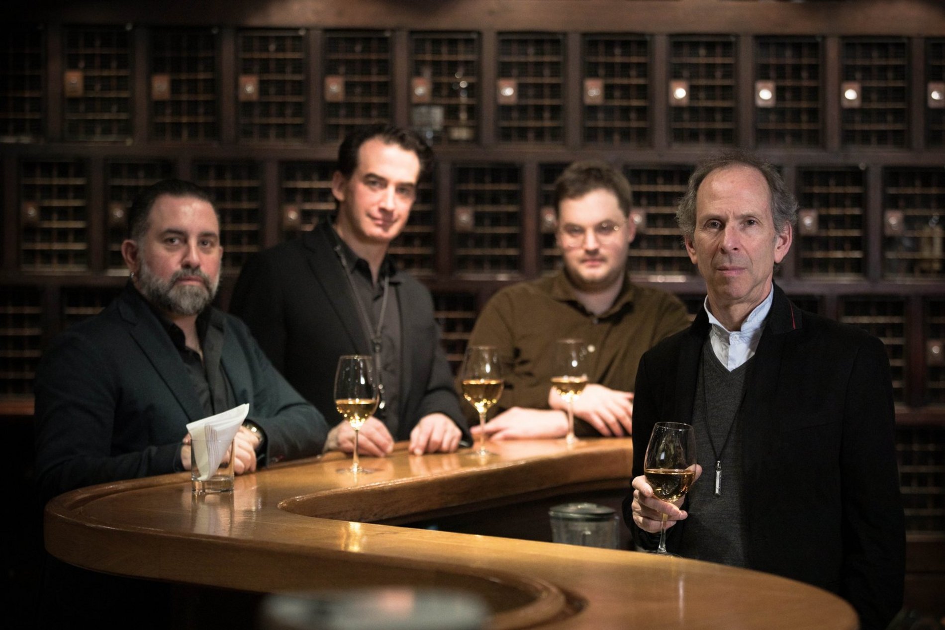 Das Foto zeigt das Rick Hollander Quartet. 